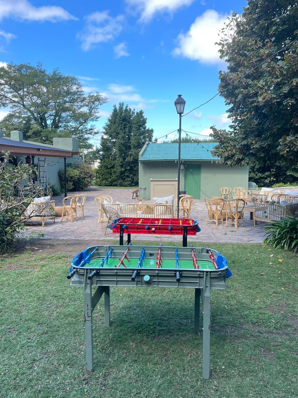 Sector de juegos y parque en La Quinta Balcarce