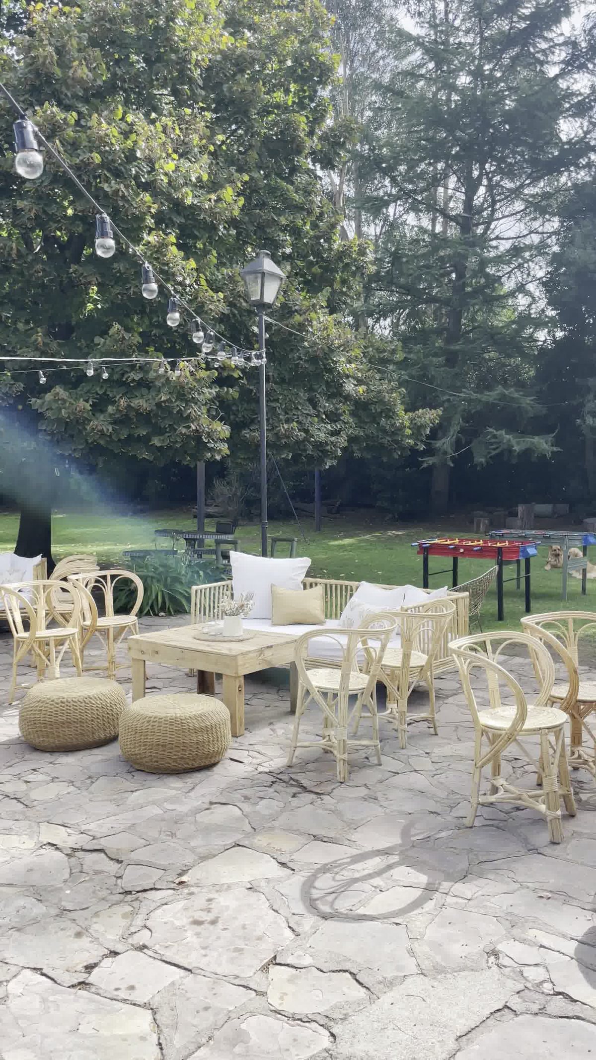 Cumpleaños y festejos en el parque de La Quinta